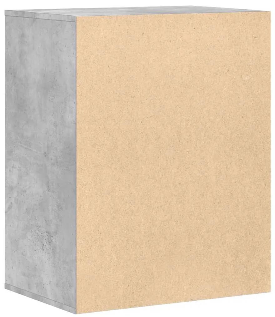 Cómoda com 4 Gavetas - 60x41x76 cm - derivados de madeira - cinzento c