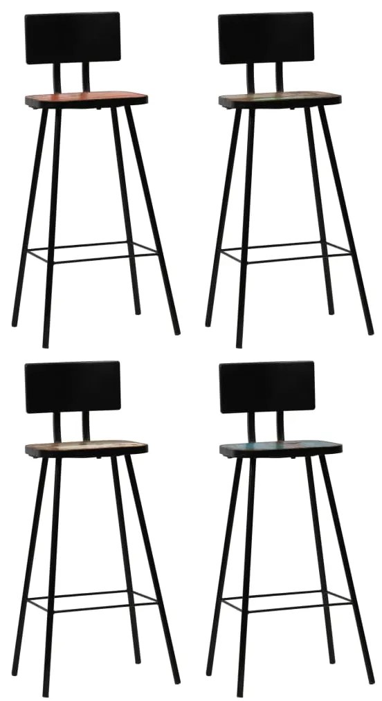 5 pcs conjunto de bar preto