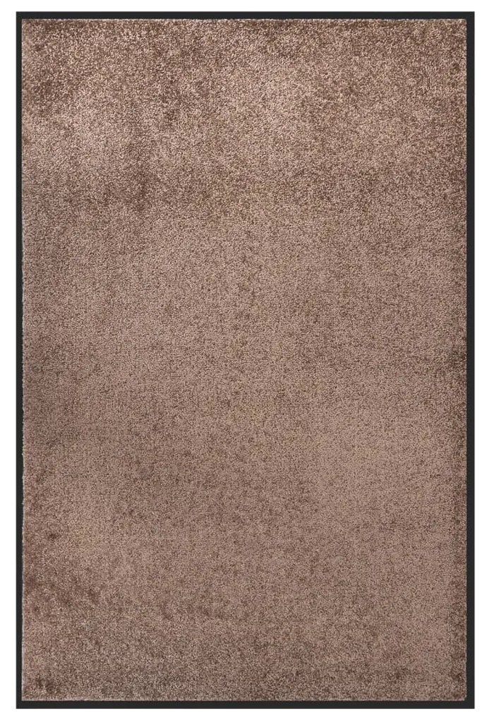 331588 vidaXL Tapete de porta 80x120 cm castanho