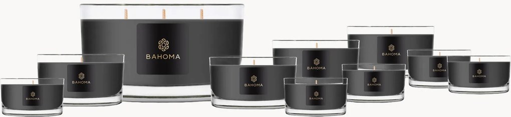 Velas perfumadas artesanais Everlasting (sândalo preto), conjunto de 11