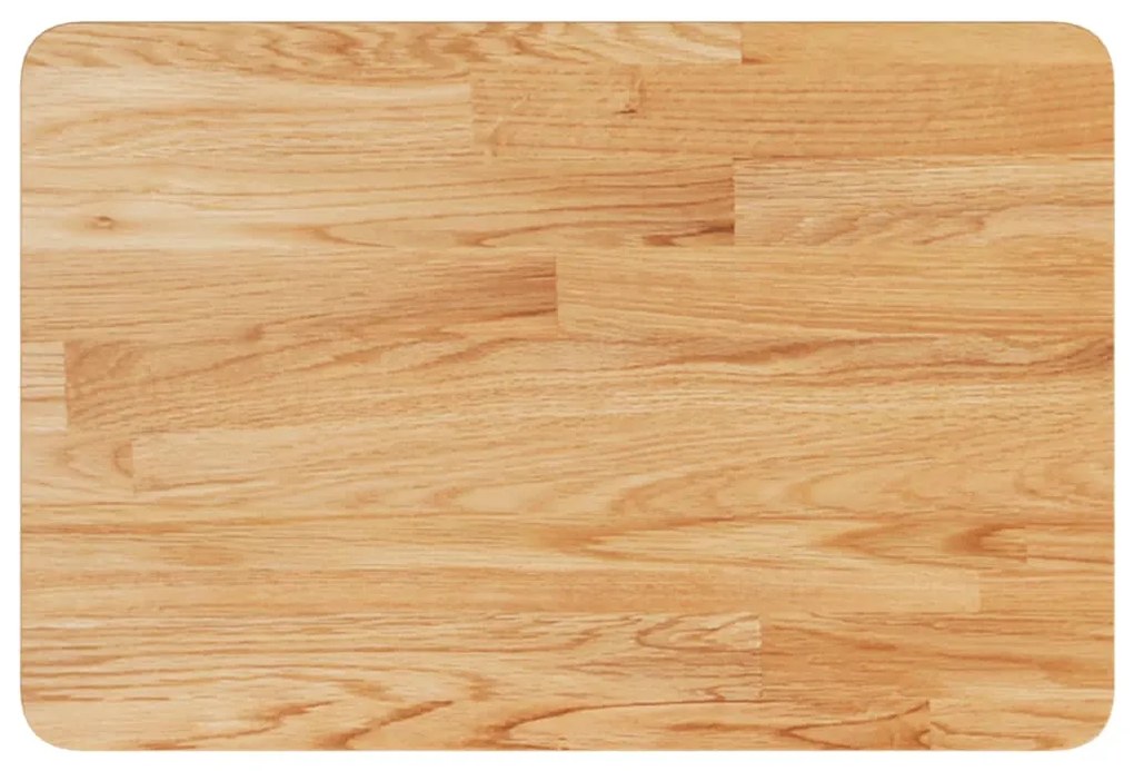 Bancada p/ WC 60x40x2,5 cm madeira tratada castanho-claro