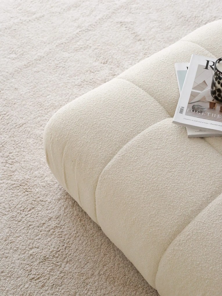 Pouffe Soli – Branco – 89x43x89 cm