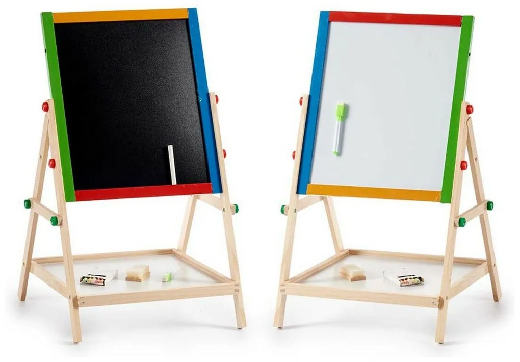 Quadro 2 em 1 Madeira Cavalete (31 x 54,3 x 36,5 cm)