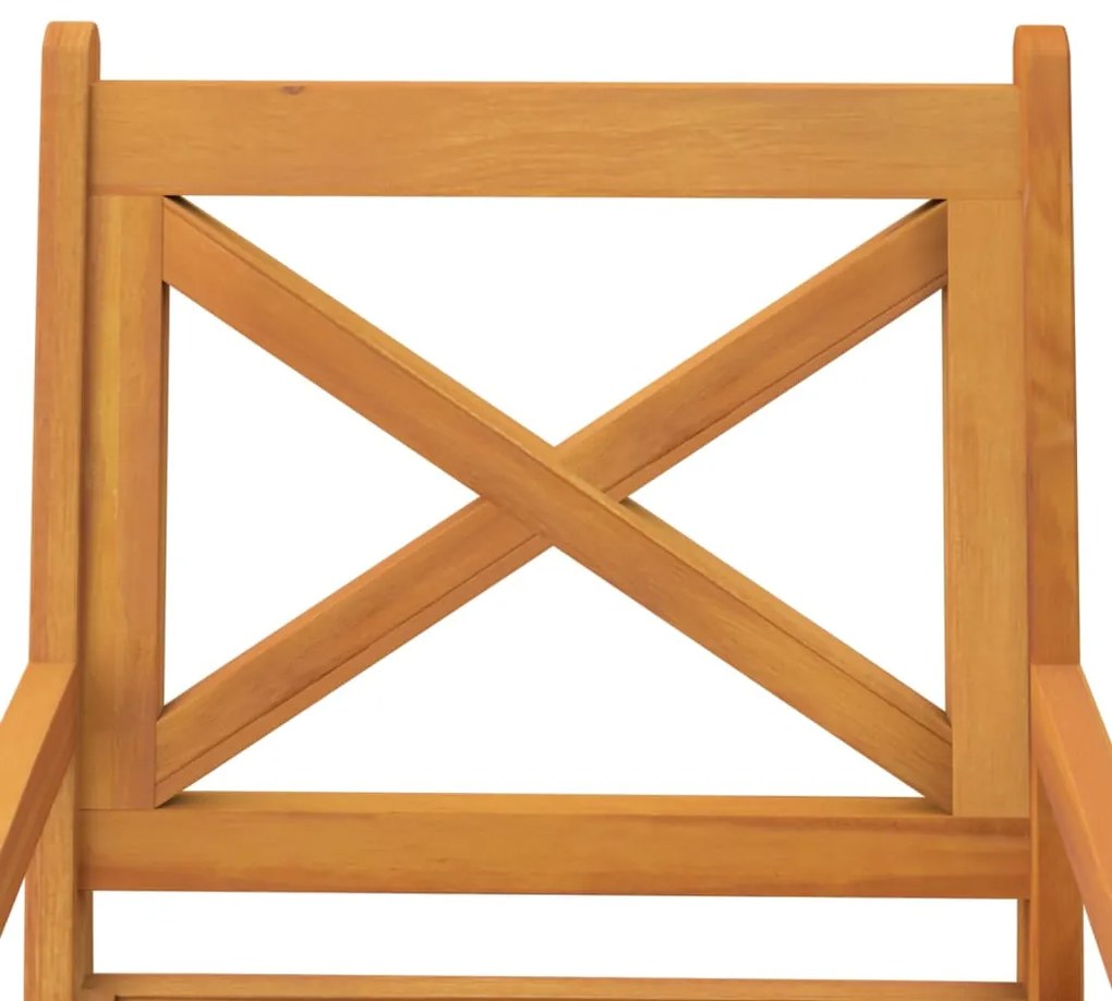 Cadeiras de jantar para exterior 4 pcs acácia maciça