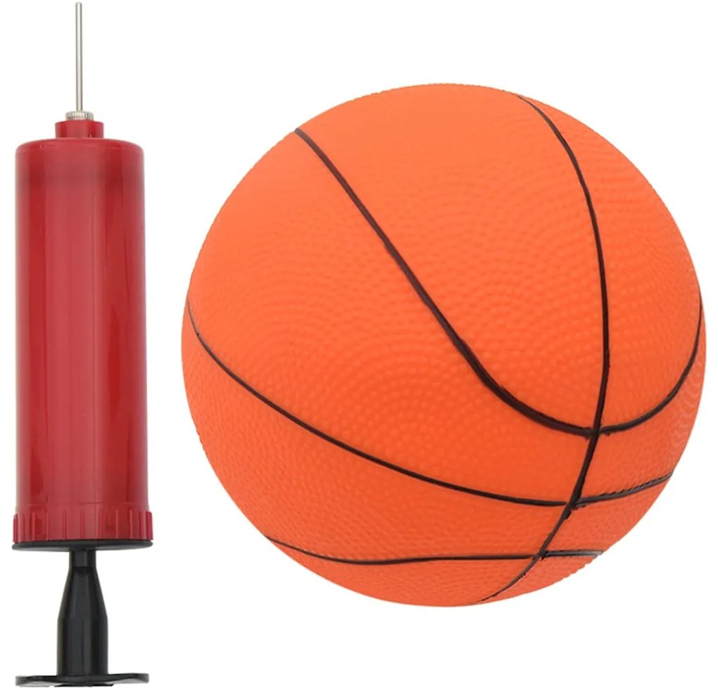 Conj. jogo de basquetebol arcade com bola e bomba 45x86x127 cm