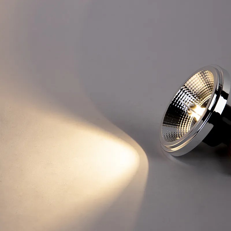 Lâmpada LED GU10 3-passos dimerizável para luz quente AR111 11W 620lm 2000-3000K