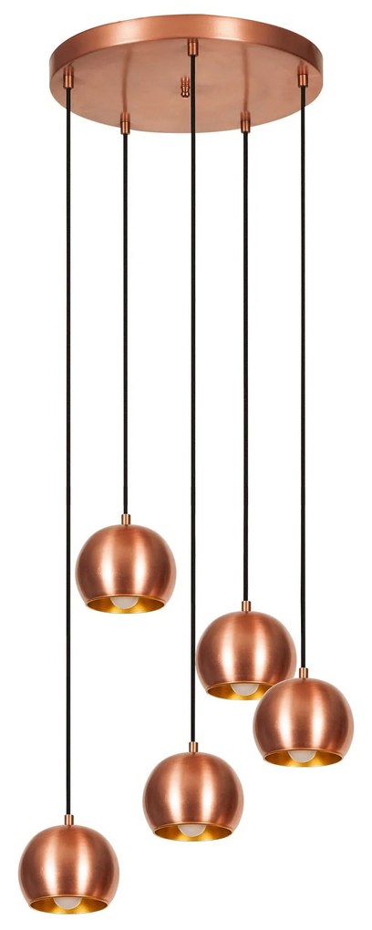 Chandelier Sivani – Cobre – Ø 48 cm x A 108 cm