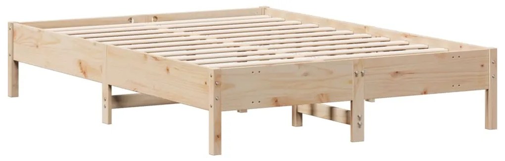 Cama sem colchão 120x200 cm madeira de pinho maciça