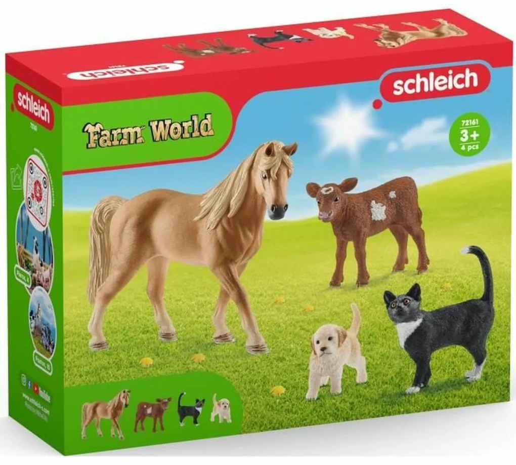Conjunto Animais de Quinta Schleich