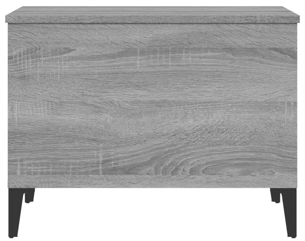 Mesa de centro 60x44,5x45 cm derivados de madeira cinza sonoma