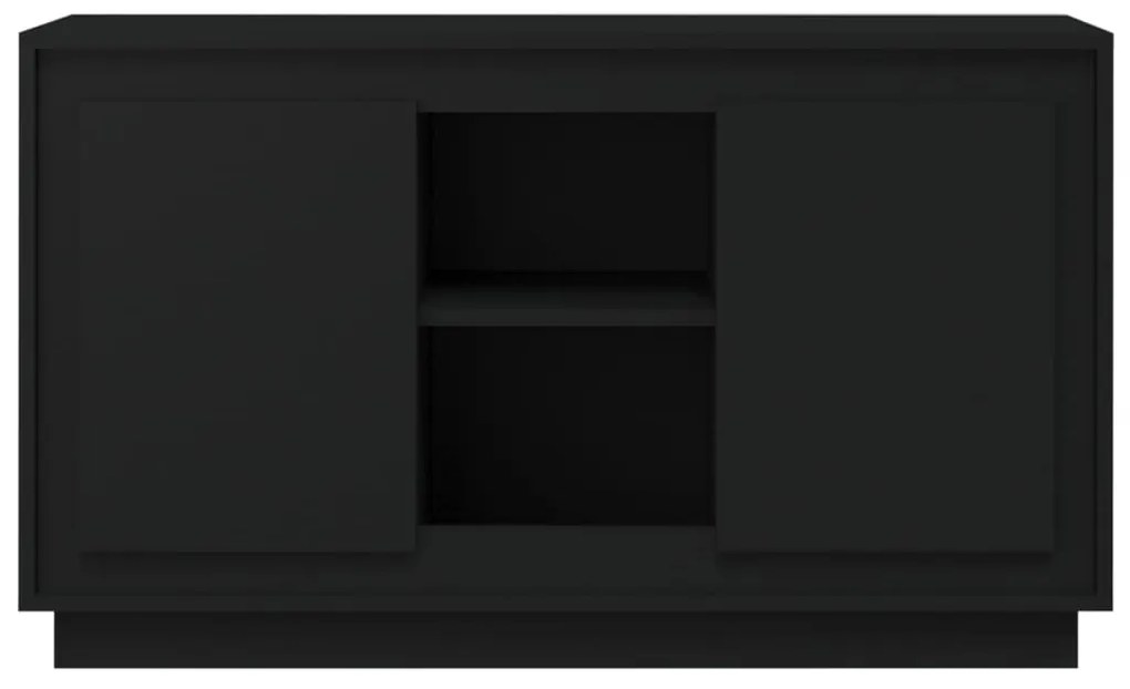 Aparador 102x35x60 cm derivados de madeira preto