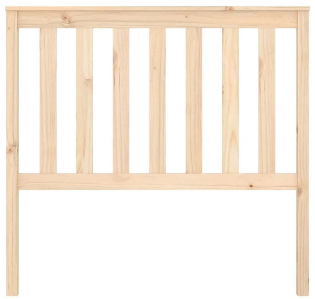 Cabeceira de cama 106x6x101 cm pinho maciço