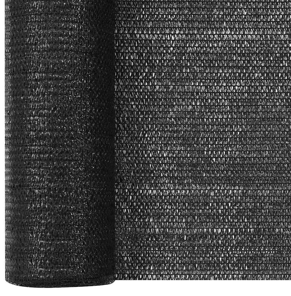 Rede de ocultação para privacidade PEAD 75 g/m² 1,5x10 m preto