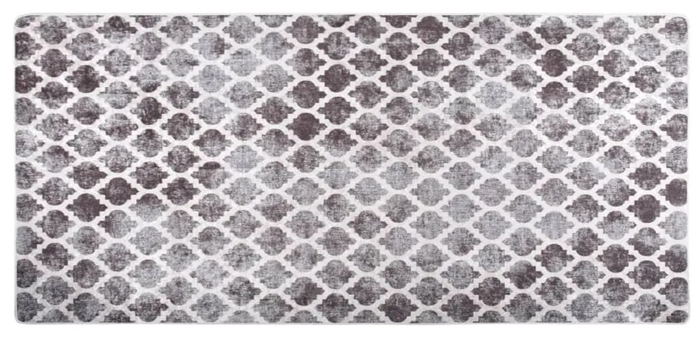Tapete lavável antiderrapante 80x300 cm multicor