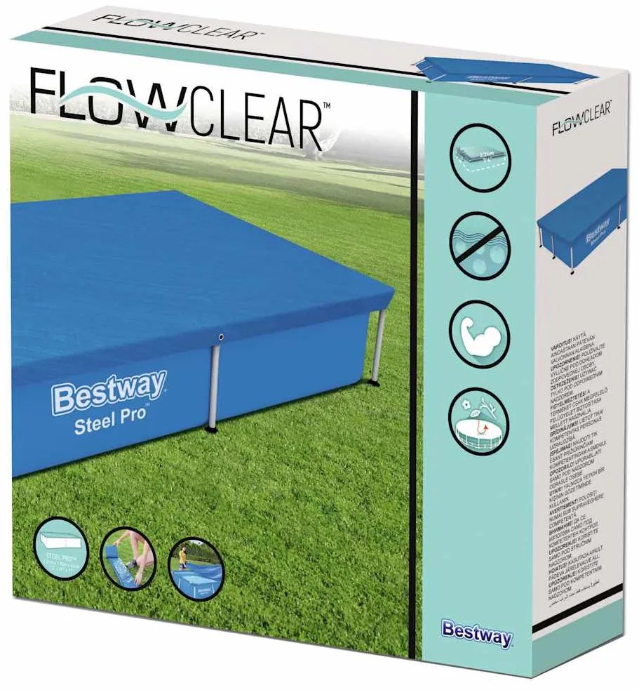 Cobertura de piscina Flowclear 221x150 cm