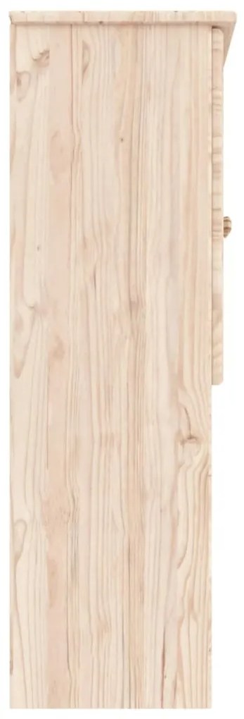 Topo para cómoda ALTA 77x30x92 cm madeira de pinho maciça