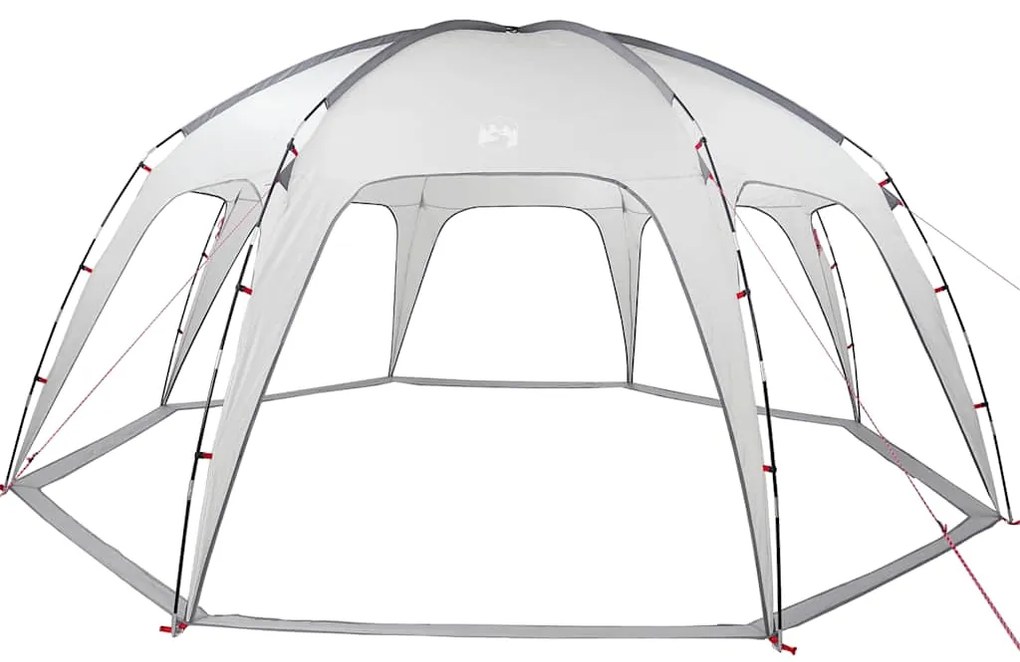 Tenda de festas impermeável cinzento