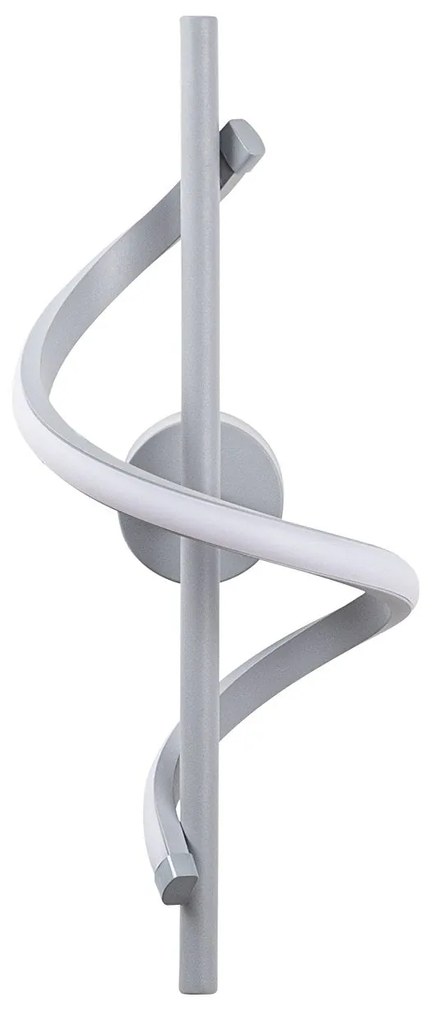 Candeeiro de Parede Likma - Cinzento - 16x41x25 cm
