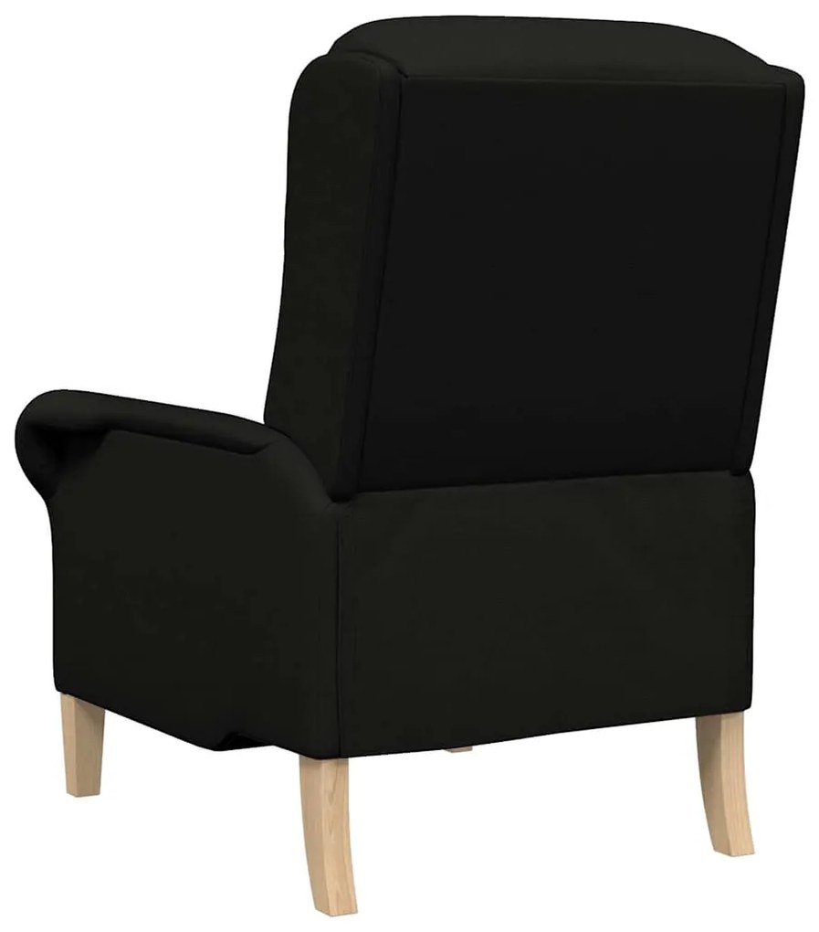 Poltrona Preta 52 cm em Tecido