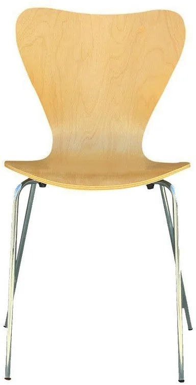 Conjunto de 4 Cadeiras de Jantar JACOB – 43x52x84 cm – Empilháveis, Es