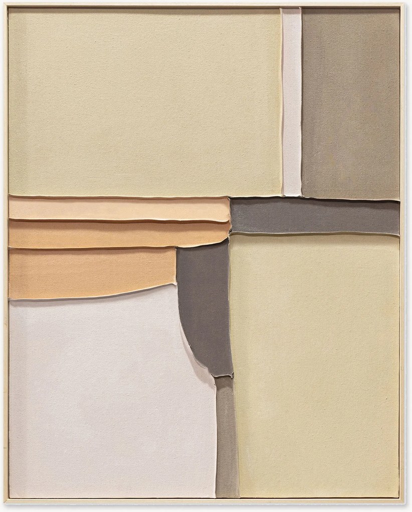 Tela pintada à mão Apricot