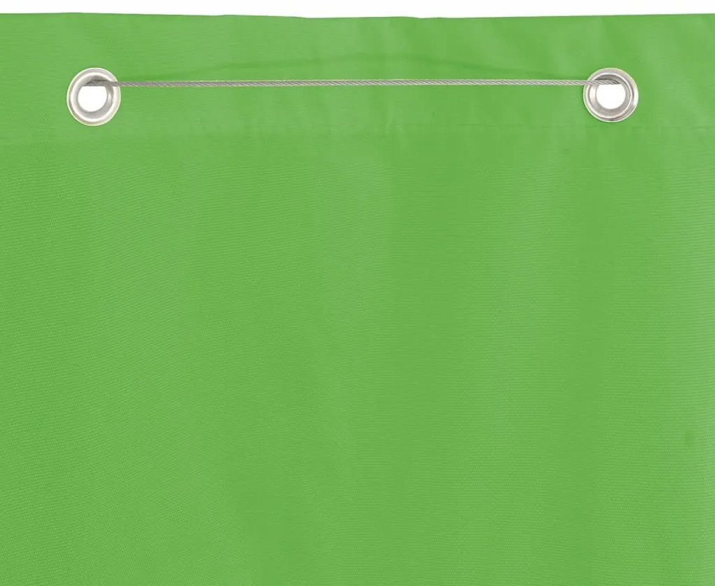 Tela de varanda 100x240 cm tecido oxford verde-claro