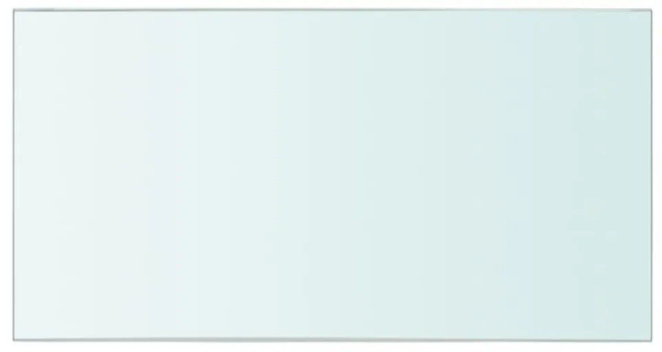 Prateleiras 2 pcs 30x12 cm vidro transparente