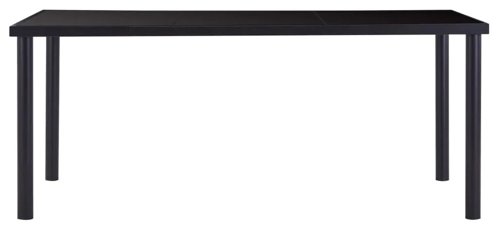 9 pcs conjunto de jantar couro artificial castanho