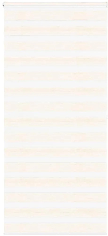 vidaXL Cortina de zebra 95x200 cm largura do tecido 90,9 cm poliéster
