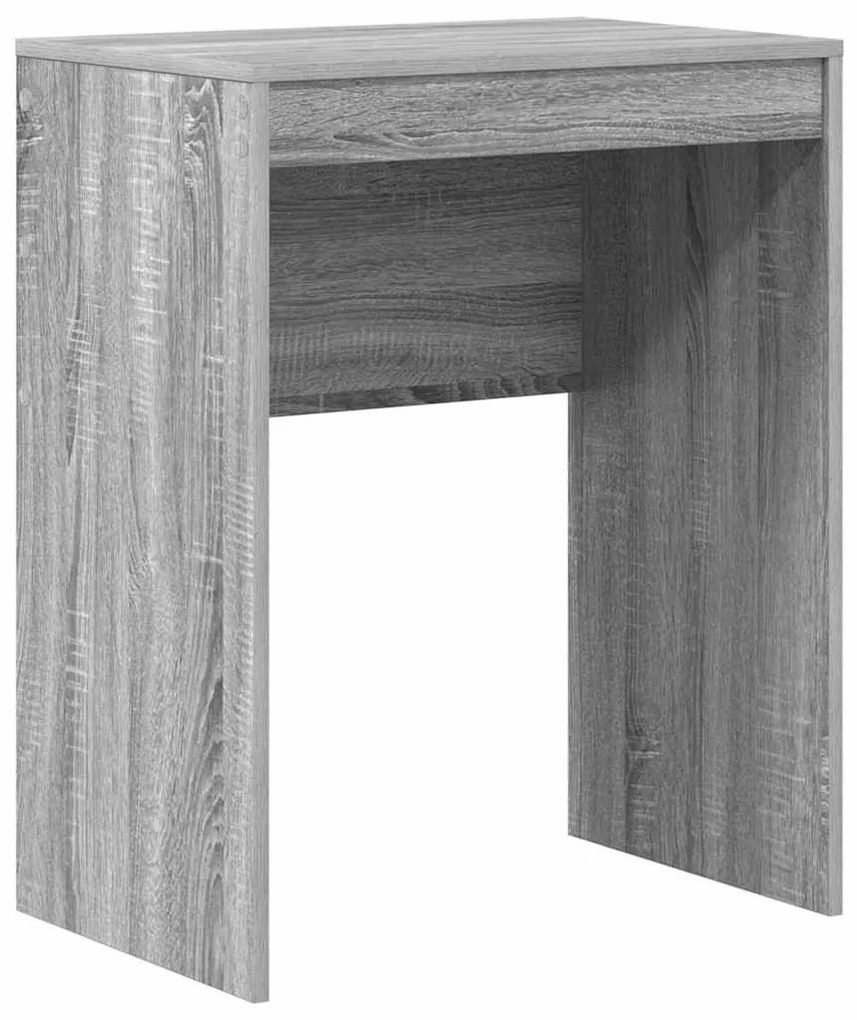 Mesa com Armazenamento Cinza Sonoma Madeira Composta