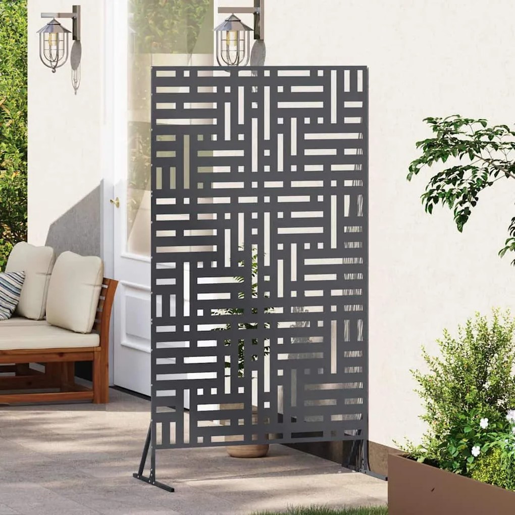 Tela de Privacidade Antracite 100x50x180 cm em Aço