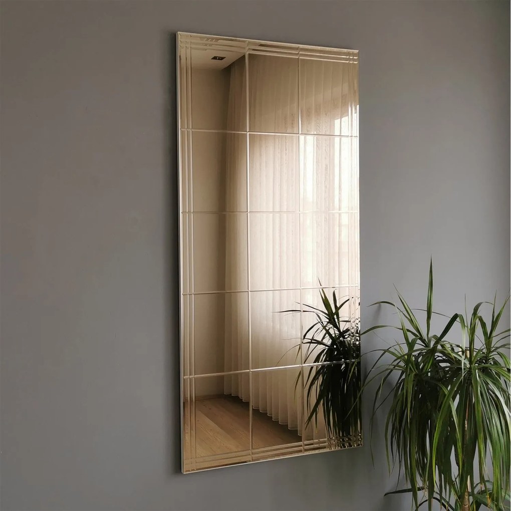 Espelho NSTLA308d – Prateado – 62 cm x 130 cm