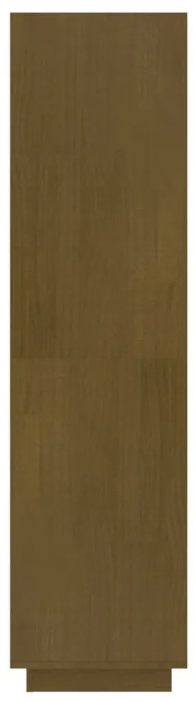 Estante/divisória 40x35x135 cm pinho maciço castanho mel