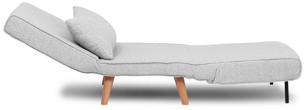 Sofá-Cama 1 Lugar Folde – Cinzento – 80x79x80 cm