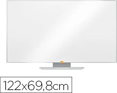 Quadro Branco Nobo Magnético Aco Vitrificado Widescreen 55\" com Bandejas para Marcadores 698x15x1229 mm
