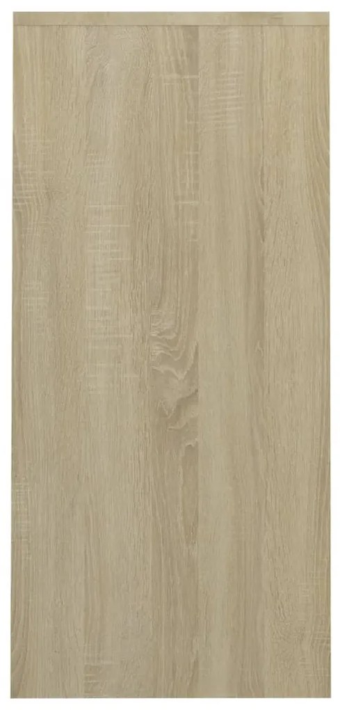 Secretária 102,5x35x75 cm derivados de madeira carvalho sonoma