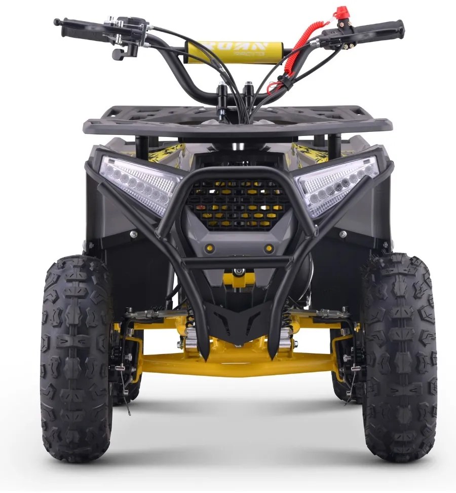 MINI MOTO 4 GASOLINA PARA CRIANÇAS Bull 49cc tipo ATV Amarela