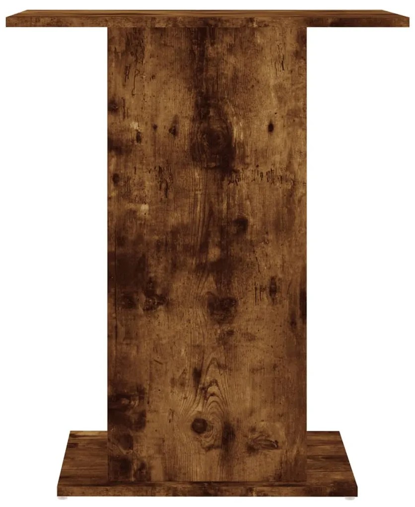Suporte aquário 60,5x36x72,5 cm deriv. madeira carvalho fumado