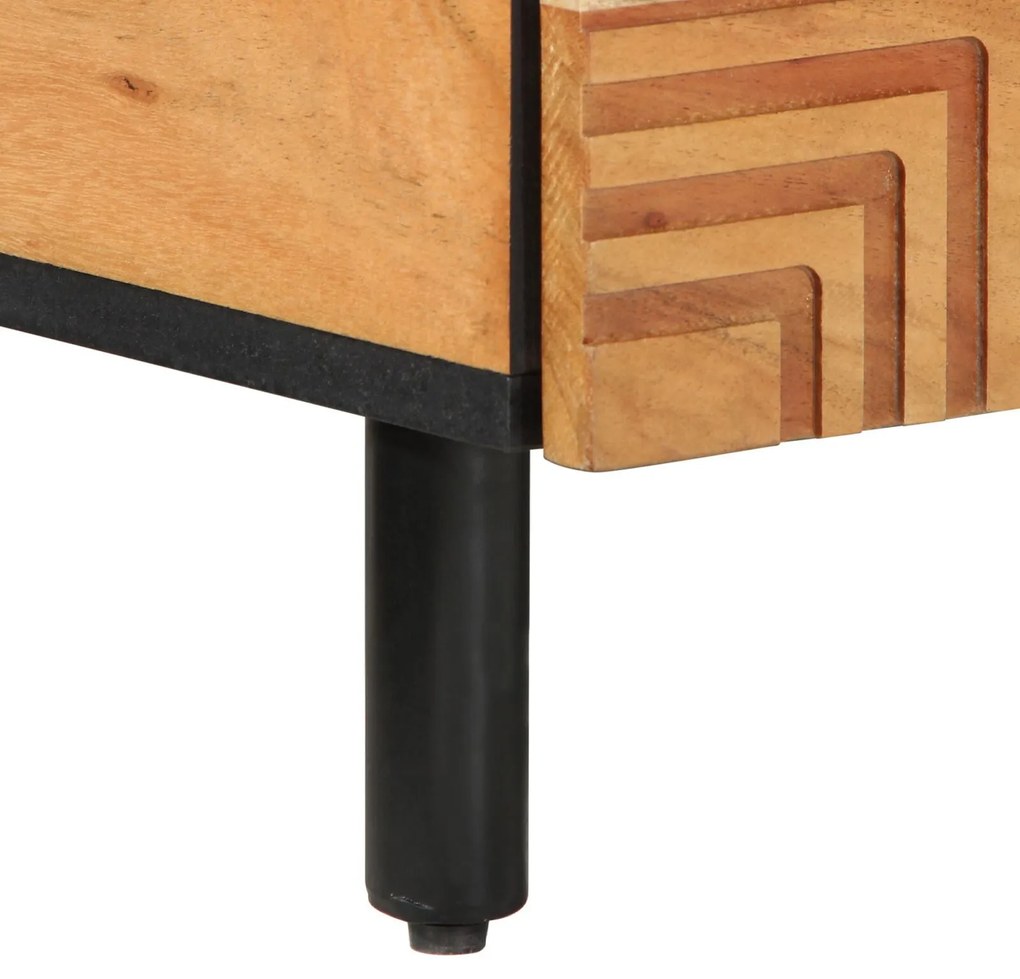 Mesa de centro vidaXL 100x54x40 cm Madeira de Acácia Sólida