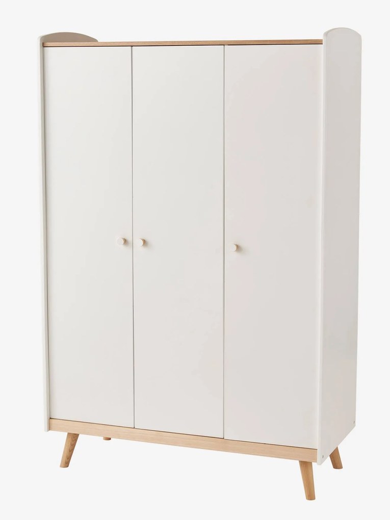 Agora -25% | Armário com 3 portas, Confetes branco claro bicolor/multicolo