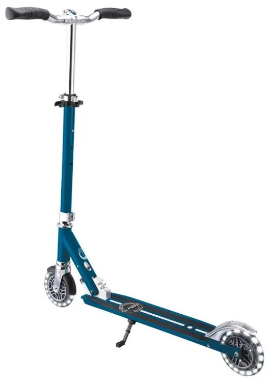 Trotinete Infantil com Rodas LED – Flow Element Lights – Prateado Crom