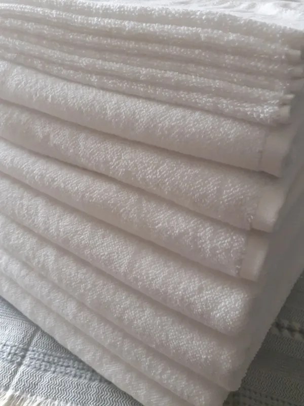 550 gr./m2 Toalhas 100% algodão - Toalhas para hotel, spa, estética: 1 Toalha 30x50 cm