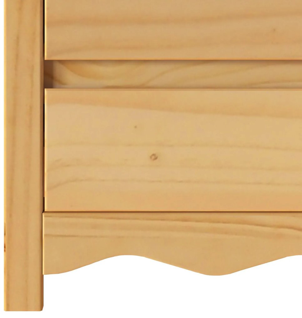 Cabeceira de Cama vidaXL "DRAMMEN" 45x35x56 cm Madeira Sólida de Pinho
