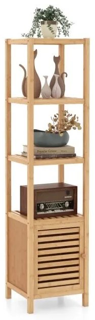 Organizador de armário de chão para cozinha e banheiro independente - cinza