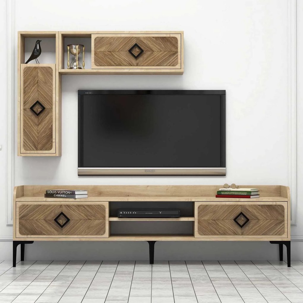 ****
Unidade TV Samba – Carvalho – 180 cm x 52 cm x 35 cm
**