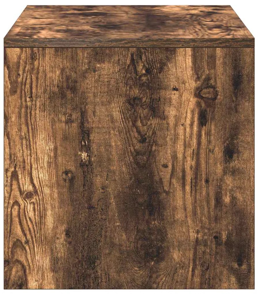 Móvel de TV 100x40x40 cm derivados de madeira carvalho fumado