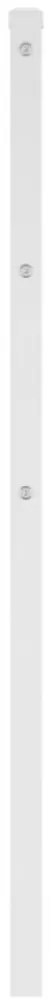 Cabeceira de cama 80 cm metal branco