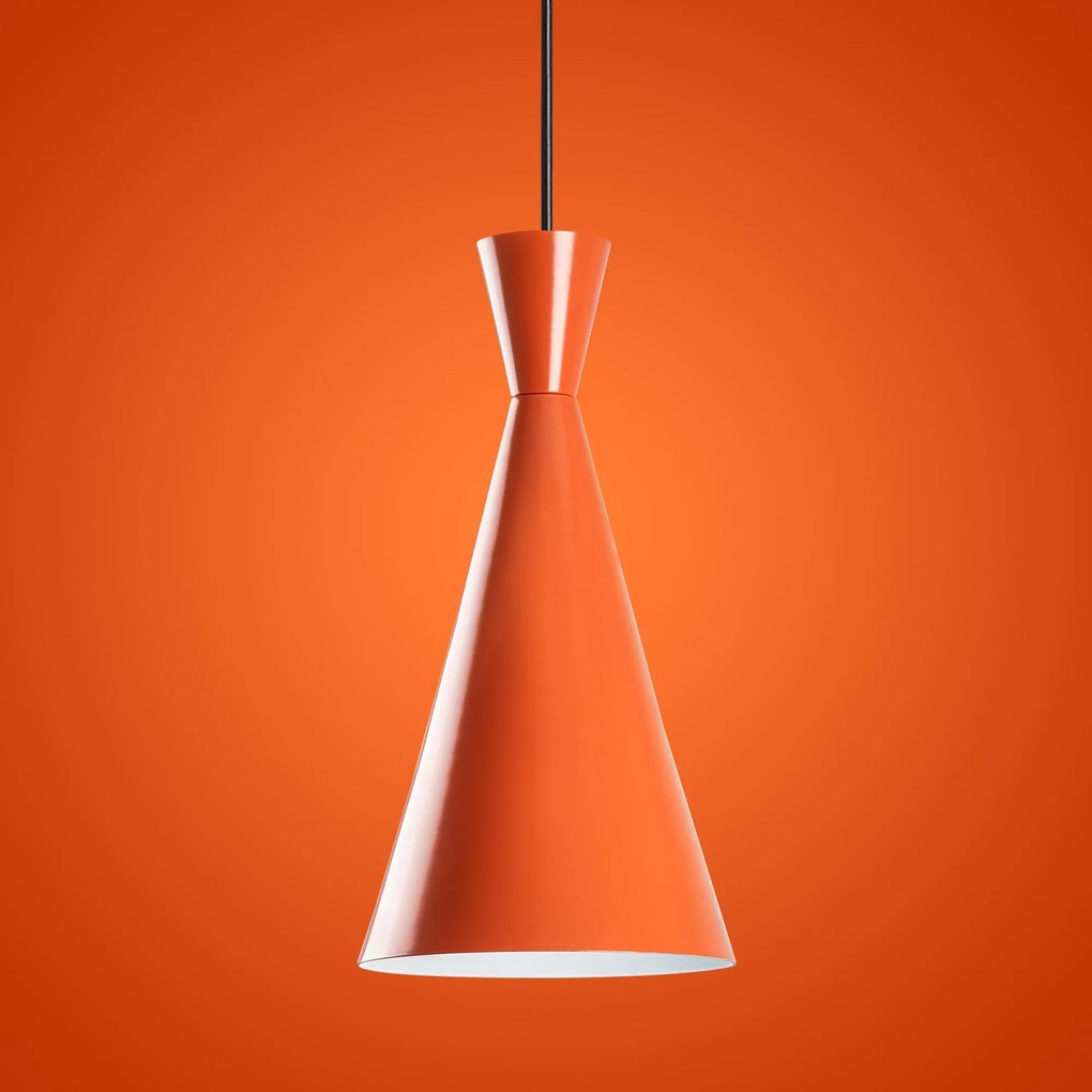 Candeeiro Suspenso Tom – Laranja – Ø19 h:37 cm