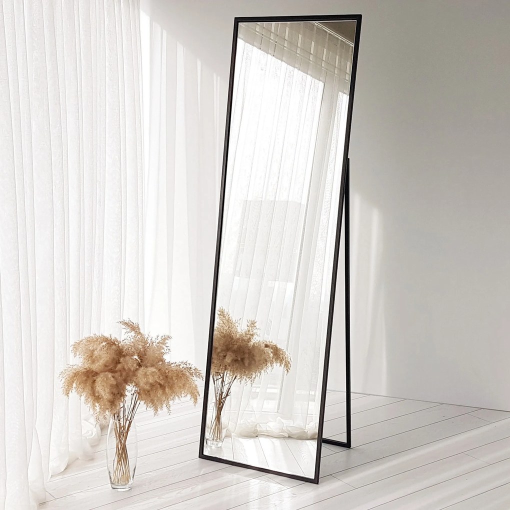 Espelho Cheval Cool – Preto – 50x170x60 cm