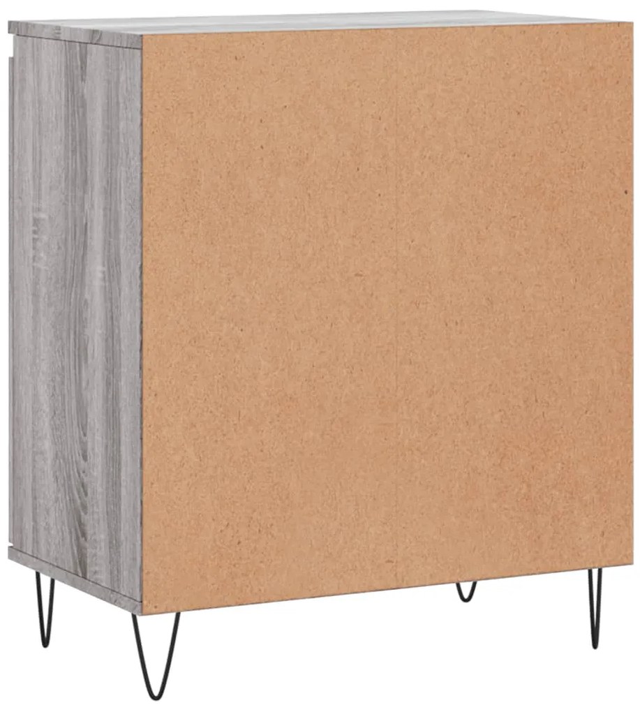 Aparador 60x35x70 cm derivados de madeira cinzento sonoma